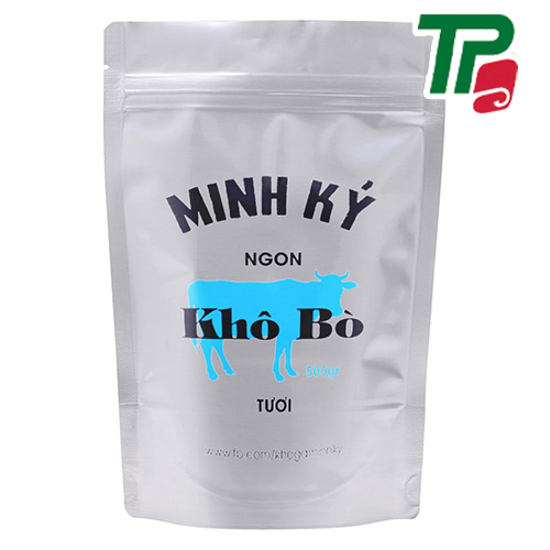 Túi Zipper bạc